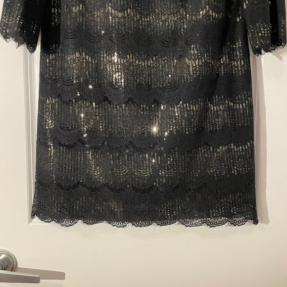 Sparkly Black Dress - Size Small - Picture 4 of 6